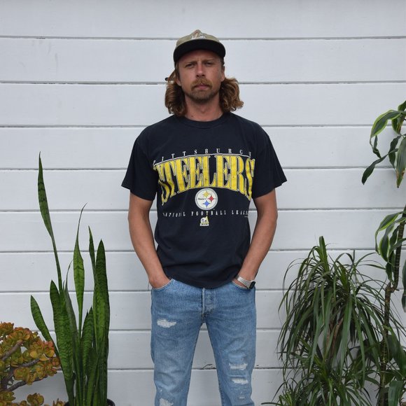Vintage 1990's Pittsburgh Steelers T-Shirt - Picture 6 of 8